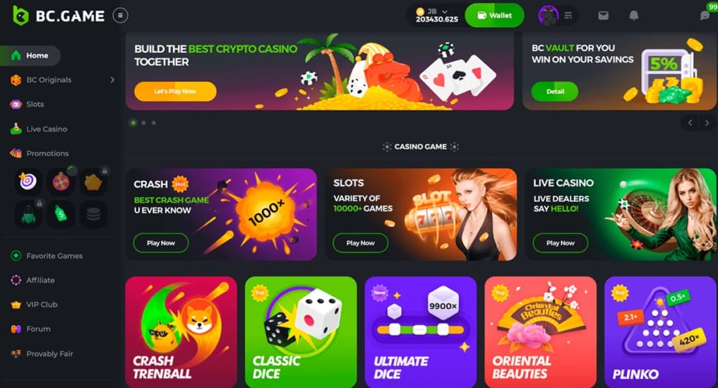 bc game casino